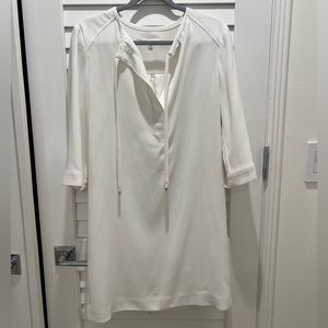 Trina Turk off-white shift dress size 6